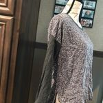 Lou & grey Lou & Gray Small Long Sleeve Gray Blouse Photo 5