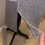 Ellie Wilde Wilde sparkly silver holiday long cardigan sweater with pockets Photo 7