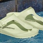 Birkenstock  Gizeh EVA Classic Women’s Sandals EU Size 41 US Size 10 Lime Green Photo 0