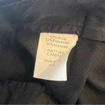 Madewell Black High Waist Sash Paperbag Wool Belted Shorts 0 Photo 4