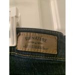 Signature Levi Strauss & Co Blue Jeans Women's Size 14 Long Pockets Stretch Photo 14