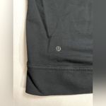 Lululemon  Full Zip Black Hoodie Jacket Size 4 Thumb Holes Photo 2