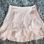 AQUA MOVING SALE  Jacquard ruffle pink skirt Photo 0