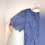 Sundance  Blue Lace Overlay Dress Size S Photo 5