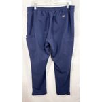 FIGS  Large Scrub Pants Navy Blue Elastic Waist Cargo Pocket Medical Uniform 1426 Photo 1
