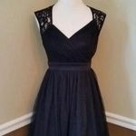 Mystic Black Lace & Mesh Sleeveless Party Dress by from ModCloth Whimsigoth S Photo 0