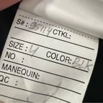 Mori Lee  Black Lace Crystal Embellished Size 4 Strapless Formal Prom Gown Photo 5