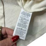 Madewell  Texture and Thread Cream Colored Henley Long Sleeve mid weight XS Photo 5