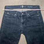 7 For All Mankind Vintage dark wash bootcut low rise jeans Photo 3