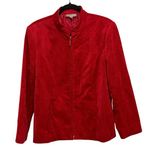 Dress Barn  Red Full Zip Jacket Blazer Photo 0