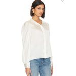 Frame  Gillian Blouse Off White Size Medium New with‎ Tags Photo 2