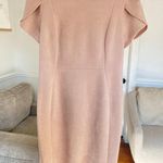 Calvin Klein  Blush Pink Tailored Sheath Dress Elegant Wedding 12 Quiet Luxury Photo 0