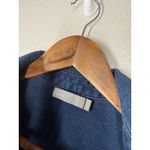 Vince Blue Denim Button Up Shirt Womens Sz 4 Western Basic Casual Cotton Photo 4