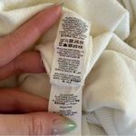 Sweaty Betty  Harmonise Luxe Fleece Pullover Sweatshirt Lily White Photo 7