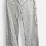 Paige  Wide Leg White Denim “Leenah” Jeans Photo 0