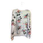 Disney  Mickey Pullover Sweatshirt Sz XL Gray Photo 1