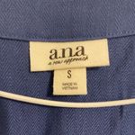 a.n.a Blue Romper With Pockets Photo 3