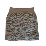 NWT! Wearables Zebra Print Mini Skirt Multiple Size XS Photo 0