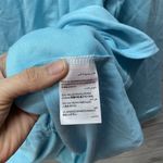 Ideology  Womens Teal Blue Side Tie Pullover Top Sweatshirt Athletic Plus 3X New Photo 3