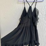 IRO  black Belli mini dress size FR 36 / US 4 Photo 7