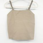 House of Harlow 1960 Womens Chic Slinky Knit Club Going Out Mini Skort Set M Tan Size M Photo 1