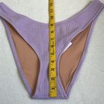 J.Crew Women’s Textured Curved Waist Cheeky Bikini Bottoms Size Medium Photo 4