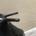 ZARA NEW Black Mesh Women's Kitten Heels Size 37 with Dust Bag Photo 7