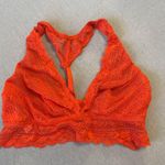 Bright orange bralette Size 4 Photo 0