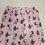 Snoopy Christmas pajamas women's Large NWT Pink Photo 1