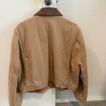 Abercrombie & Fitch Abercrombie Cropped Twill Workwear Jacket Photo 1