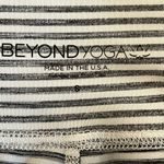 Beyond Yoga Beyond‎ Yoga True To Stripe High Waist Legging White Heather Surf Stripe Small Photo 3