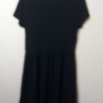 Old Navy  M Black T-Shirt Mini Skater Dress Photo 2