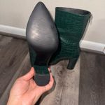 Amazon  green heeled boot with block heel Photo 2