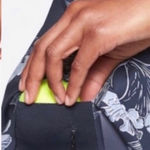 Athleta High Rise Sonic Skirt Skort Navy Blue Floral Large Photo 0