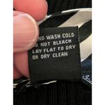 Willi Smith  Top Womens Large Black Zebra Print Zip Front Sleeveless Tank Photo 5