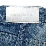 Maniere De Voir Manière De Voir Light Wash Cargo Jeans Size 10 High Rise 100% Cotton Photo 4