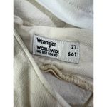 Wrangler  Worldwide 661 Mid-rise Wide-Leg Jeans 27 Cream Hemp Cotton Some Wear Photo 5