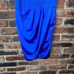 AQUA  Dresses Royal Blue One-Shoulder Sleeveless Mini Dress Women's Size 2 Photo 2