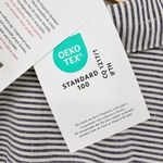 Sézane Tomboy Button Down Long Sleeve Shirt | Size US 6 (38) | Ecru/Blue Stripes Photo 8