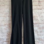 The North Face knit pants pull on XS mid rise black logo wide leg womens stretch Photo 0