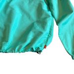 Dutch Bros Coffee Teal Pullover Windbreaker Jacket w/ Logo Size X Photo 10