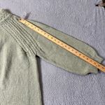 Love Riche  Sweater Womens 1X Green Long Sleeve Chunky Knit Round Neck Sweater NEW Photo 4