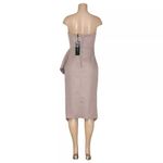 Elliatt  Reception Strapless Dress, Iris, Small Photo 5