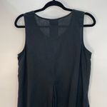 J‎ Jill Women's Black Linen Sleeveless Summer Casual Pockets Midi Dress Size M Size M Photo 6