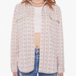 Mother Frenchie Shirt Blending Into the Background Floral Size S NWOT Purple Photo 0