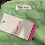 Beginning Boutique 🌺NWT BEGINNINGS BOUTIQUE LENORA GREEN STRAPLESS DRESS SIZE 2🌺 Photo 4