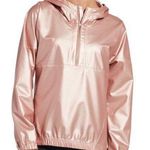 Calia Light Pink Faux Leather Pullover Photo 0