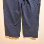 Judy Blue  High Waist Tummy Control Garment Dyed Wide Leg Crop Navy Jeans Photo 8