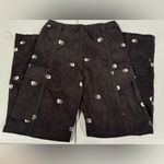 PacSun  Black Corduroy Wide Leg Jeans Photo 2