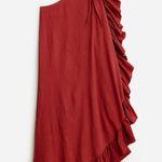 J.Crew BQ994 NWT Size Small Ruffle One-Shoulder Cover-Up Dress in Soft Gauze Photo 0
